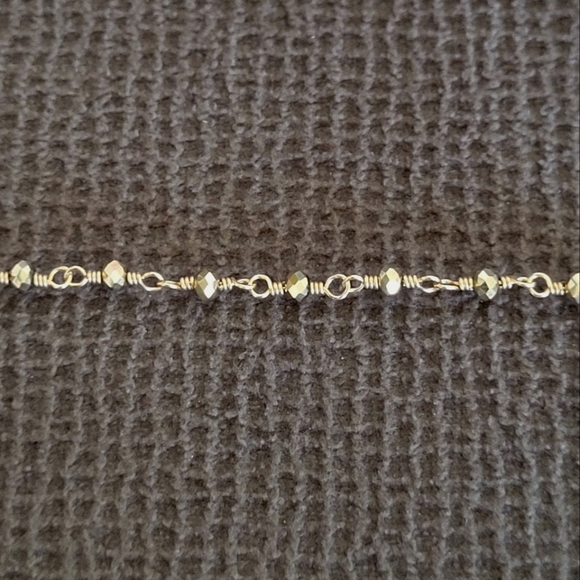 ✨️HP✨️ Dainty Gold💛 Pyrite Bracelet Trio3️⃣ - NWOT - Picture 13 of 15